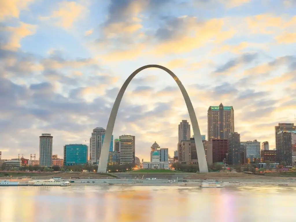 Gateway Arch NP in St Louis on Route 66