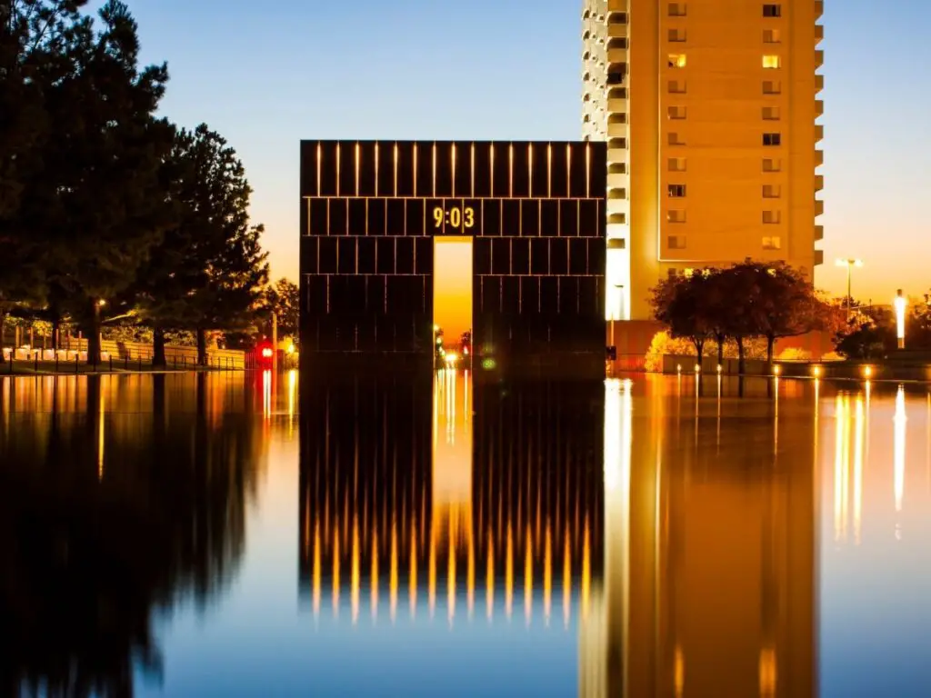 Oklahoma City Memorial on Route 66