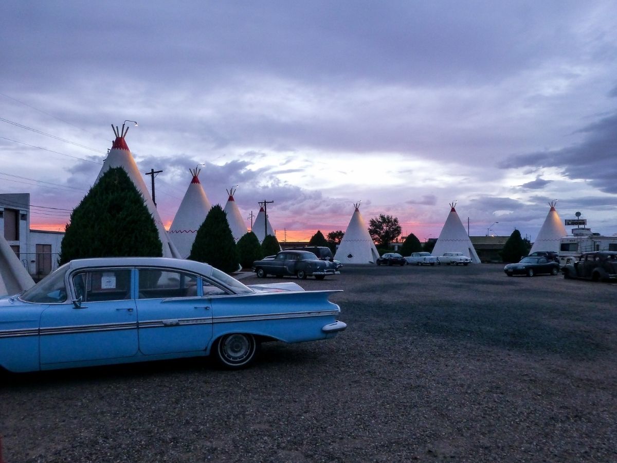 Holbrook AZ wigwam hotel on Route 66