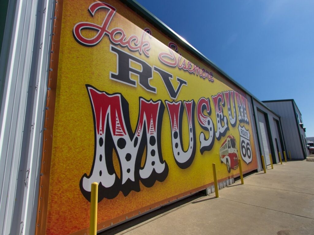 RV museum near Route 66 in Texas