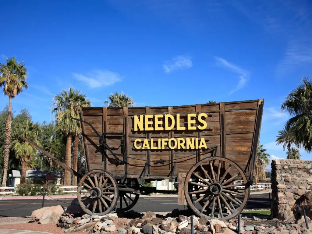 Wagon in Needles CA