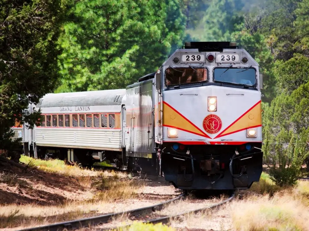 Train to Grand Canyon from williams on Route 66