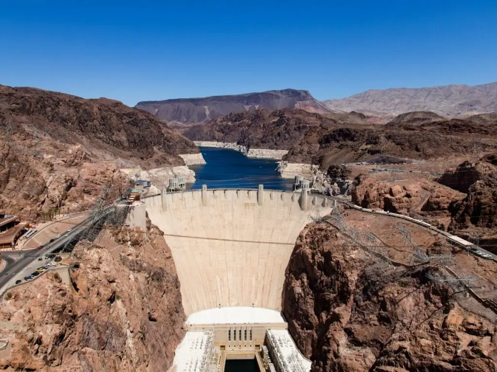 View of Hoover Dam