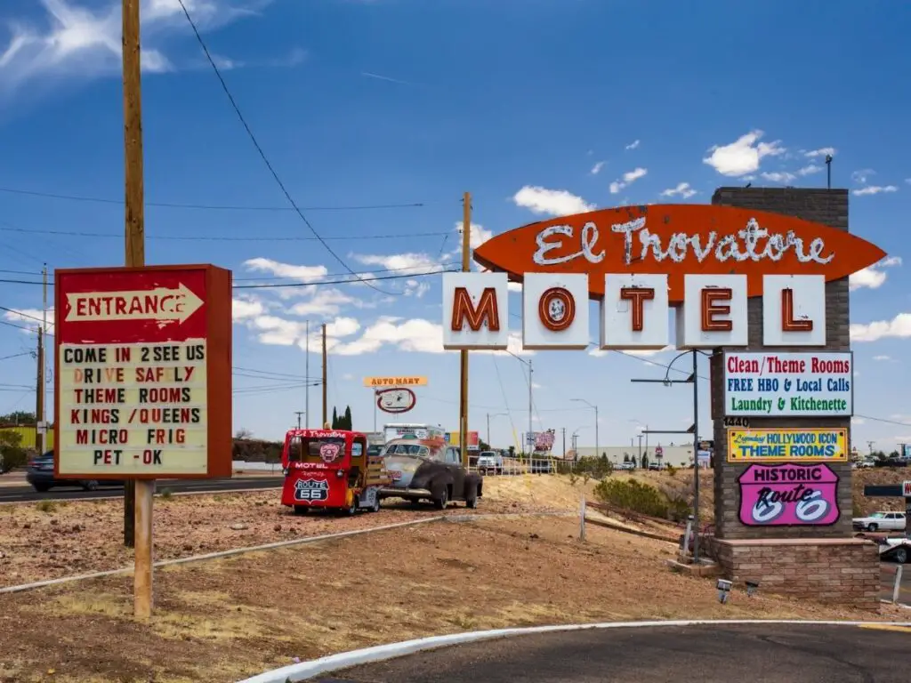 El Trovatore Motel in Kingman Arizona on Route 66