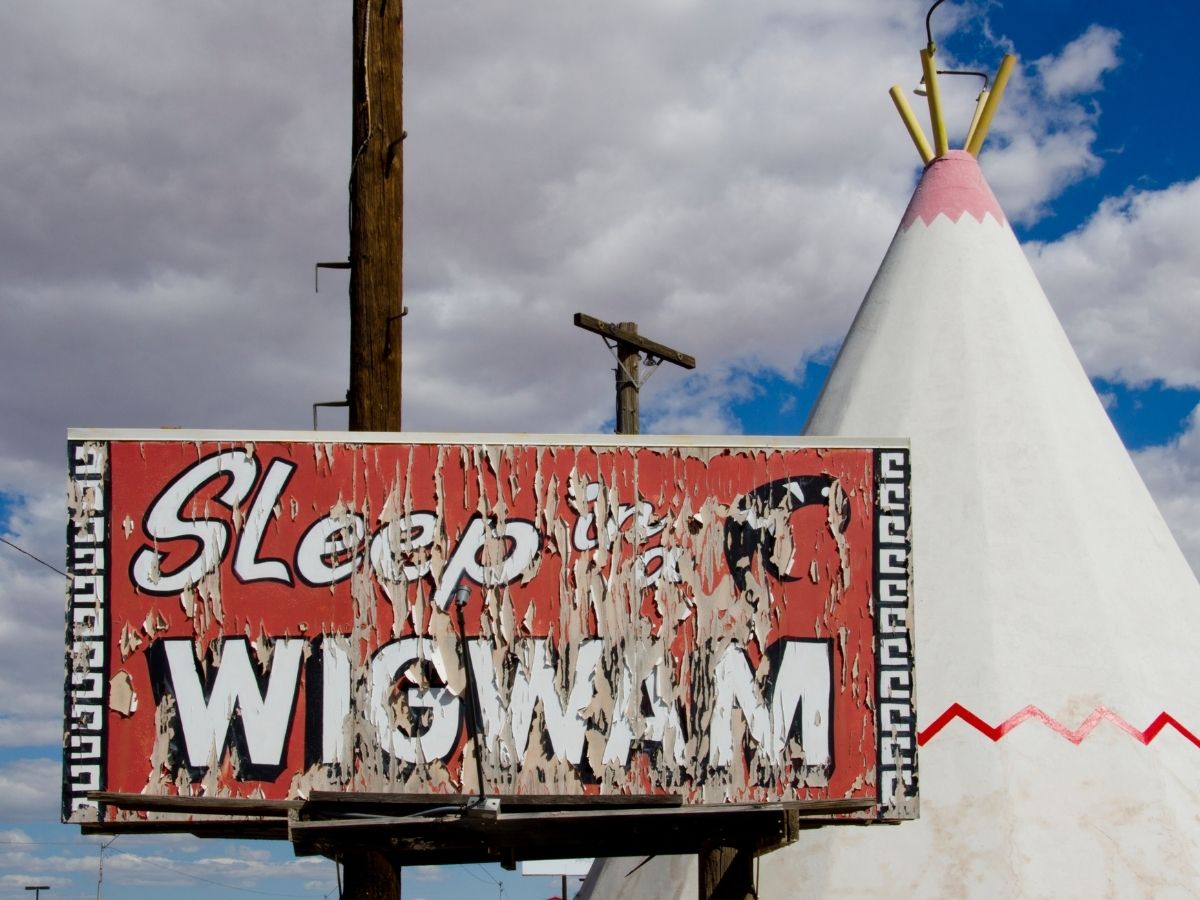 quirky, retro hotel on Route 66