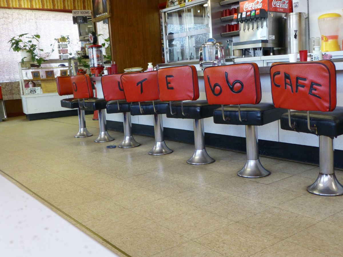 A cafe on Route 66 in New Mexico